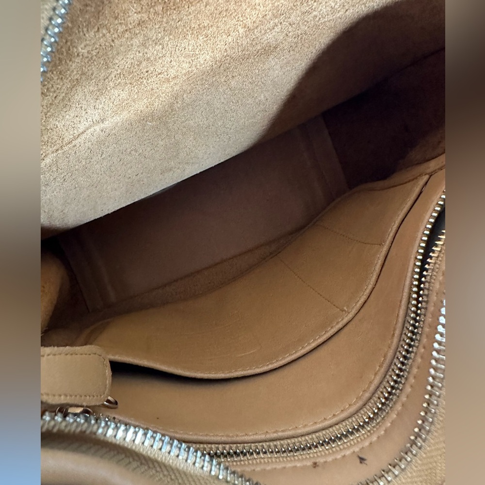 **SOLD**Vintage Coach 9966 Legacy Zip Camel Tan and Silver Nickel Hardware - Picture 14 of 16